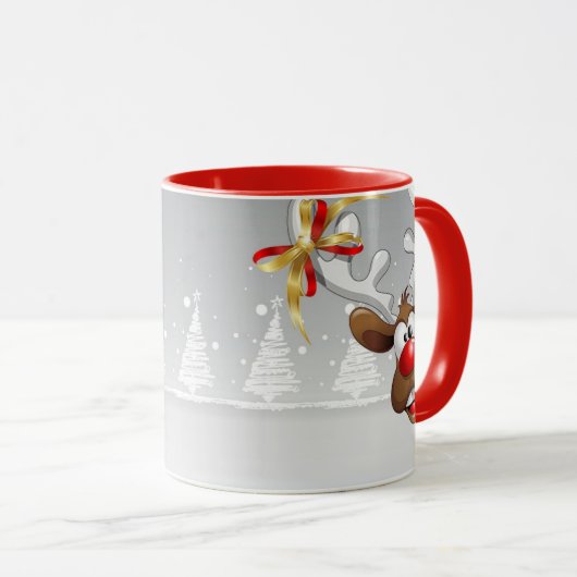 Vrolijk kerstfeest! mok (Voorkant rechts)