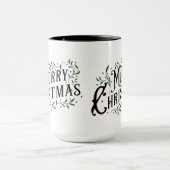 Vrolijk kerstfeest mok (Midden)