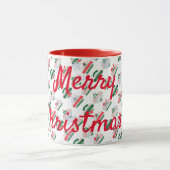 Vrolijk kerstfeest mok (Midden)