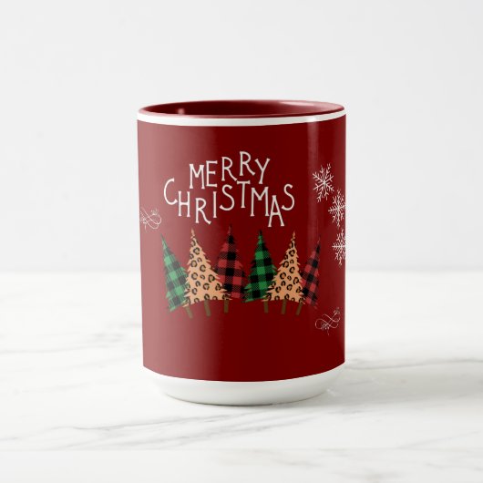 Vrolijk kerstfeest mok (Midden)