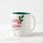 Vrolijk kerstfeest Mok (Voorkant rechts)