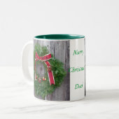 Vrolijk kerstfeest Mok (Voorkant links)