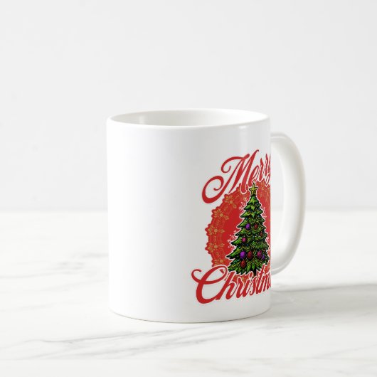 Vrolijk kerstfeest Mok (Voorkant rechts)