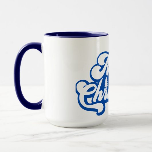 Vrolijk kerstfeest mok (Links)