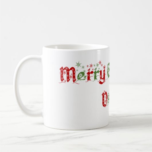 Vrolijk kerstfeest Mok (Links)