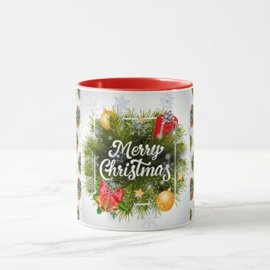 Vrolijk kerstfeest mok (Midden)