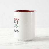 Vrolijk kerstfeest mok (Midden)