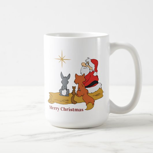 Vrolijk kerstfeest Mok (Rechts)
