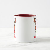 Vrolijk kerstfeest! mok (Midden)