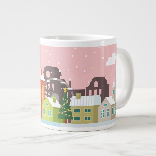 Vrolijk kerstfeest Mok | feestdag (Voorkant rechts)