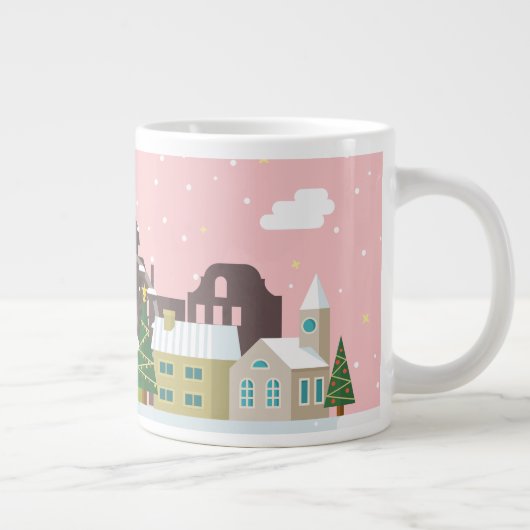 Vrolijk kerstfeest Mok | feestdag (Rechts)