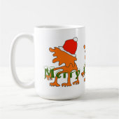Vrolijk kerstfeest Mok! Koffiemok (Links)