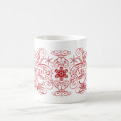 Vrolijk kerstfeest Mok rood (Center)