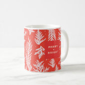 Vrolijk Kerstfeest Mok - Schattige & Modern Gift I (Voorkant rechts)