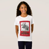 Vrolijk kerstfeest MOOSE T-shirt (Voorkant volledig)