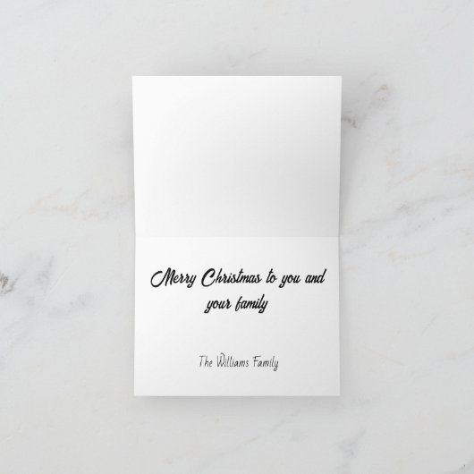 Vrolijk kerstfeest Mr en Mrs Gnome Kaart (Binnen)