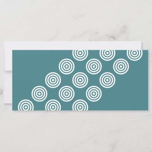 Vrolijk kerstfeest Mr & Mrs. 3 Foto Collage Modern (Achterkant)