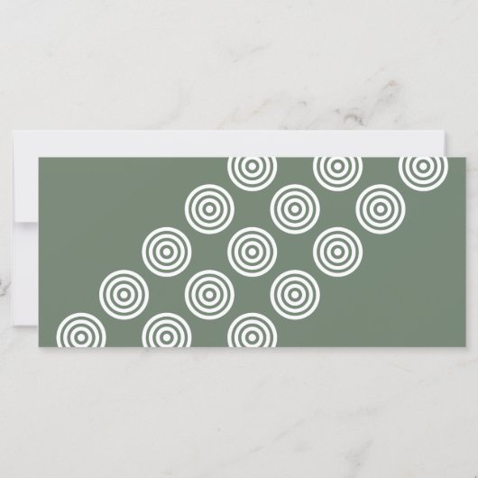 Vrolijk kerstfeest Mr & Mrs. 3 Foto Collage Modern (Achterkant)