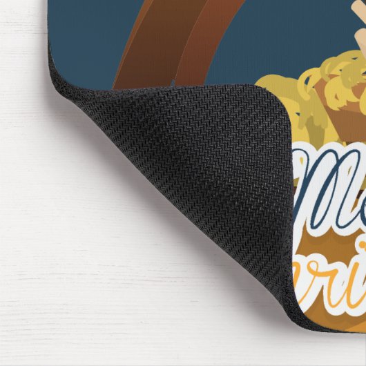 Vrolijk kerstfeest muismat (Hoek)