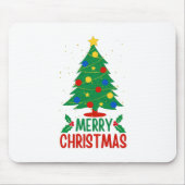 Vrolijk kerstfeest muismat (Voorkant)