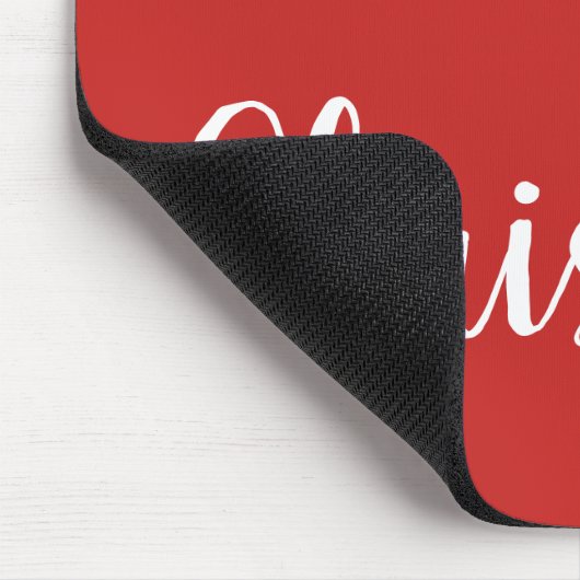 Vrolijk kerstfeest Muismat (Hoek)