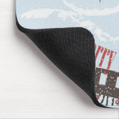 Vrolijk kerstfeest muismat (Hoek)