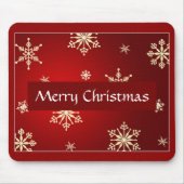 Vrolijk kerstfeest  muismat (Voorkant)