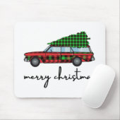 Vrolijk kerstfeest muismat (Met muis)