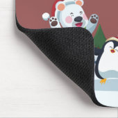 Vrolijk kerstfeest muismat (Hoek)