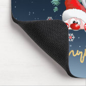 Vrolijk kerstfeest | muismat (Hoek)