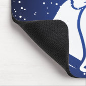 Vrolijk kerstfeest muismat (Hoek)