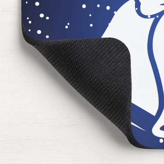 Vrolijk kerstfeest muismat (Hoek)