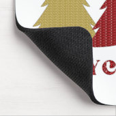 Vrolijk kerstfeest muismat (Hoek)