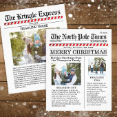 Vrolijk kerstfeest Multi Foto's: Noord-poolnieuws Flyer