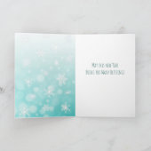 Vrolijk kerstfeest Myasthenia Gravis Warrior Holid Kaart (Binnen)