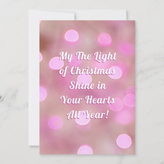 Vrolijk Kerstfeest & Naam, Schattigee Hond of Uw F Kaart (Achterkant)