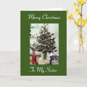 ** VROLIJK KERSTFEEST** NAAR MIJN SPECIALE **ZUS** KAART (Gele Bloem)