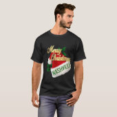 Vrolijk kerstfeest Nashville Mannen T-Shirt (Voorkant volledig)