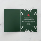 Vrolijk kerstfeest | Natuurlijke haarschoonheid, g Feestdagen Kaart (Binnen)