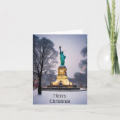 Vrolijk kerstfeest - New York Feestdagen Kaart (Voorkant)
