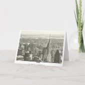 Vrolijk kerstfeest - New York Feestdagen Kaart (Achterkant)