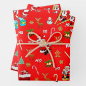 Vrolijk kerstfeest Nice 25 december 2010 Inpakpapier Vel (In situ)