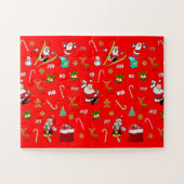 Vrolijk kerstfeest Nice 25 december 2010 Legpuzzel (Horizontaal)