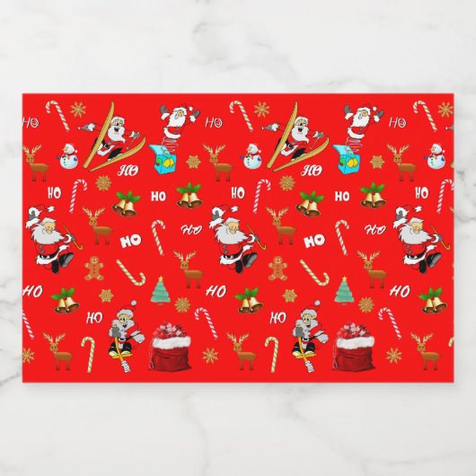 Vrolijk kerstfeest Nice 25 december 2010 Likeurfles Etiket (Enkel label)