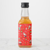 Vrolijk kerstfeest Nice 25 december 2010 Likeurfles Etiket (Voorkant)