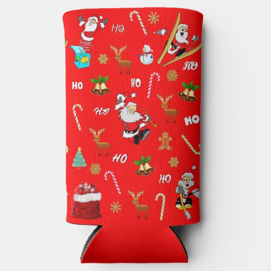 Vrolijk kerstfeest Nice 25 december 2010 Seltzer Blikjeskoeler (Voorkant)