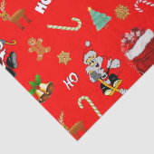 Vrolijk kerstfeest Nice 25 december 2010 Tissuepapier (Detail)
