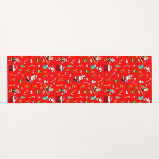 Vrolijk kerstfeest Nice 25 december 2010 Yogamat (Achterkant (horizontaal))