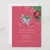 Vrolijk Kerstfeest Nieuw Huis Verhuizen Aankondiging (Voorkant)