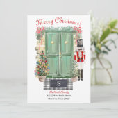 Vrolijk Kerstfeest Nieuwe Home Kaart (Staand voorkant)